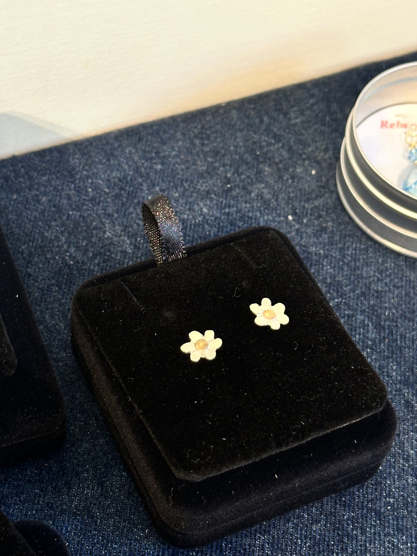 Sterling Silver Flower Stud Earrings