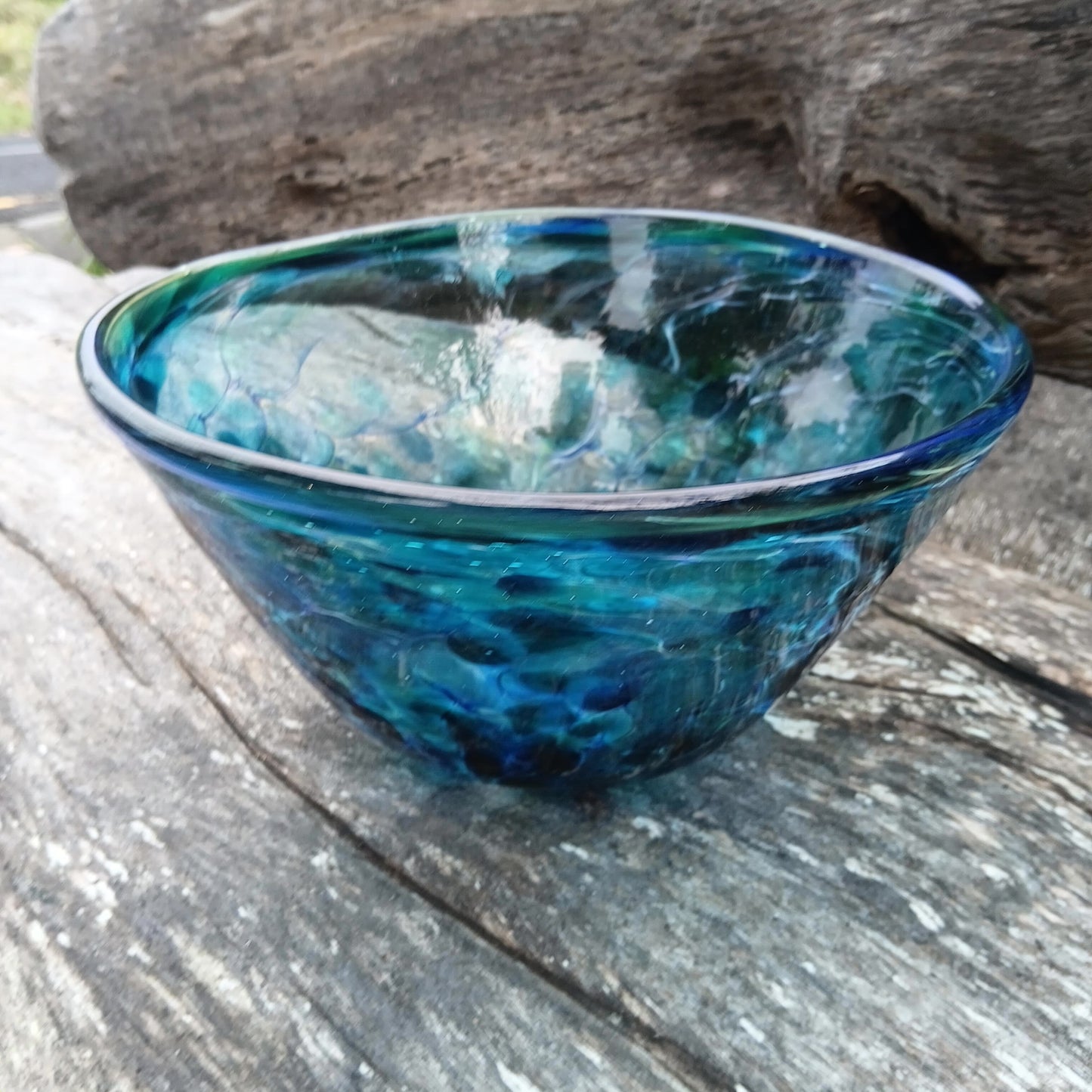 Fruit bowl-Ocean Blue