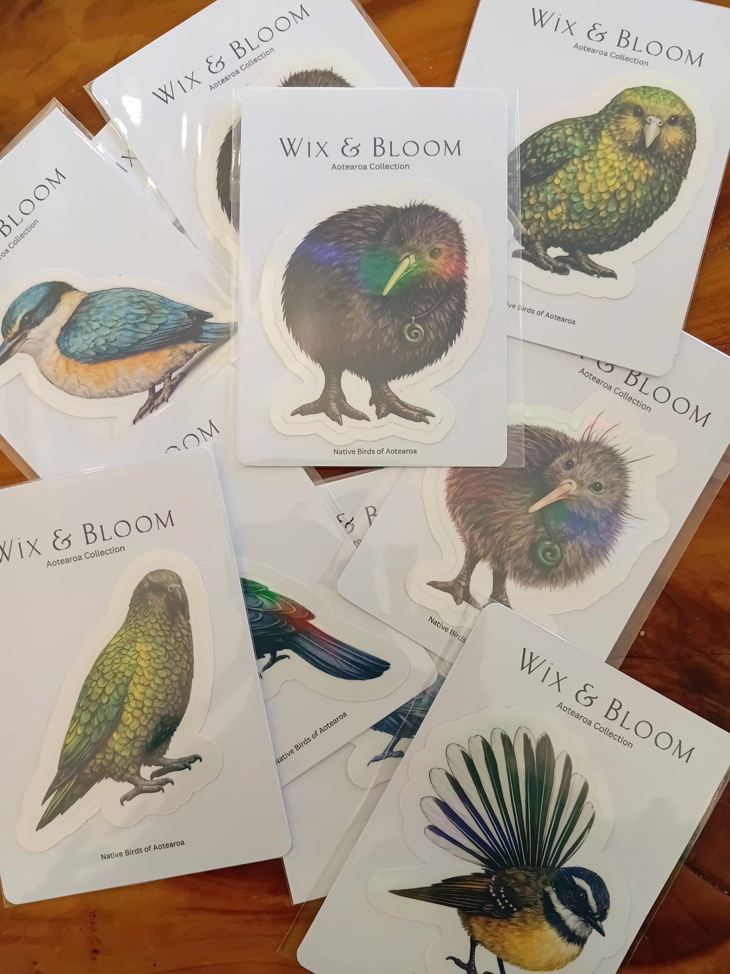 Stickers NZ Birds