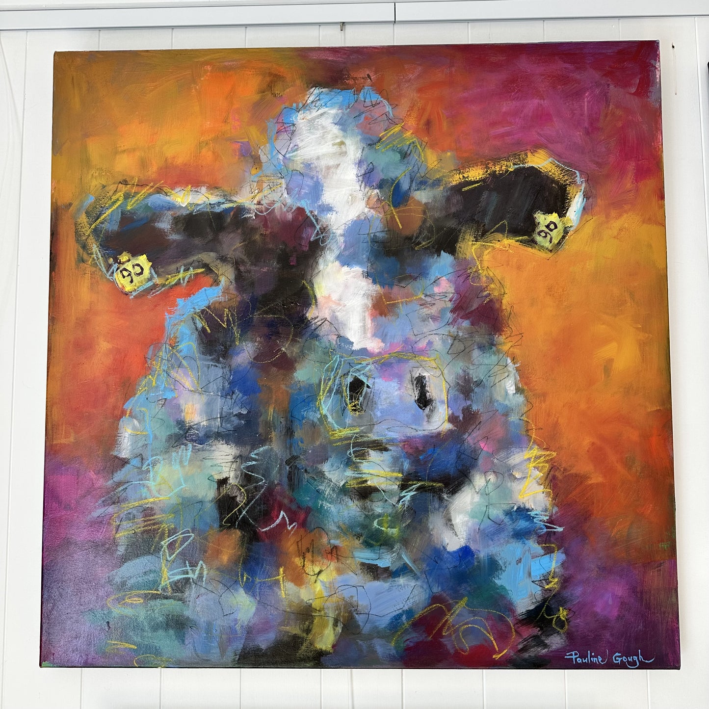 'Gladys' Original Acrylic