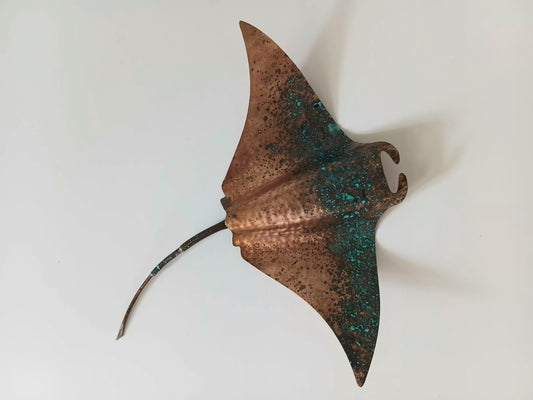 Copper Large Manta Ray