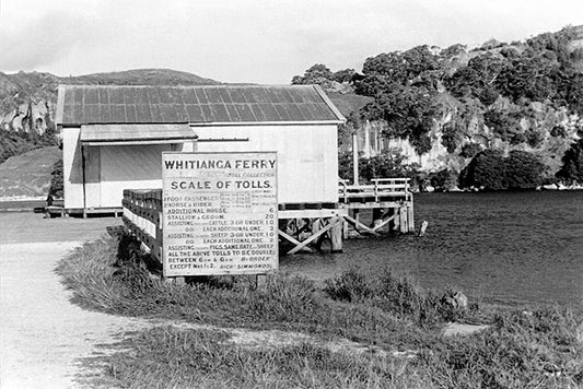 Whitianga Ferry Tolls