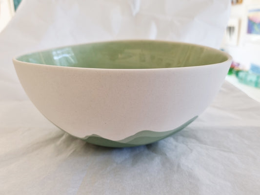 Landscape Bowl Green Large