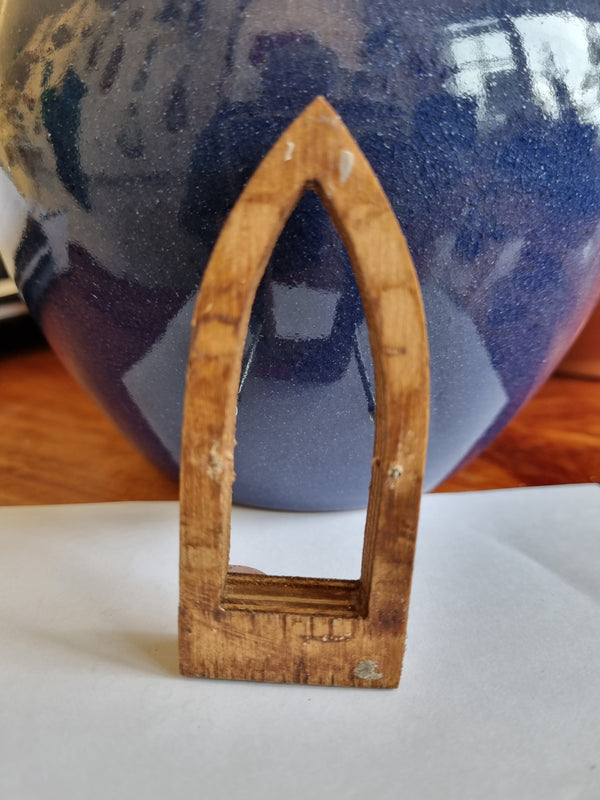 Arched small window frame