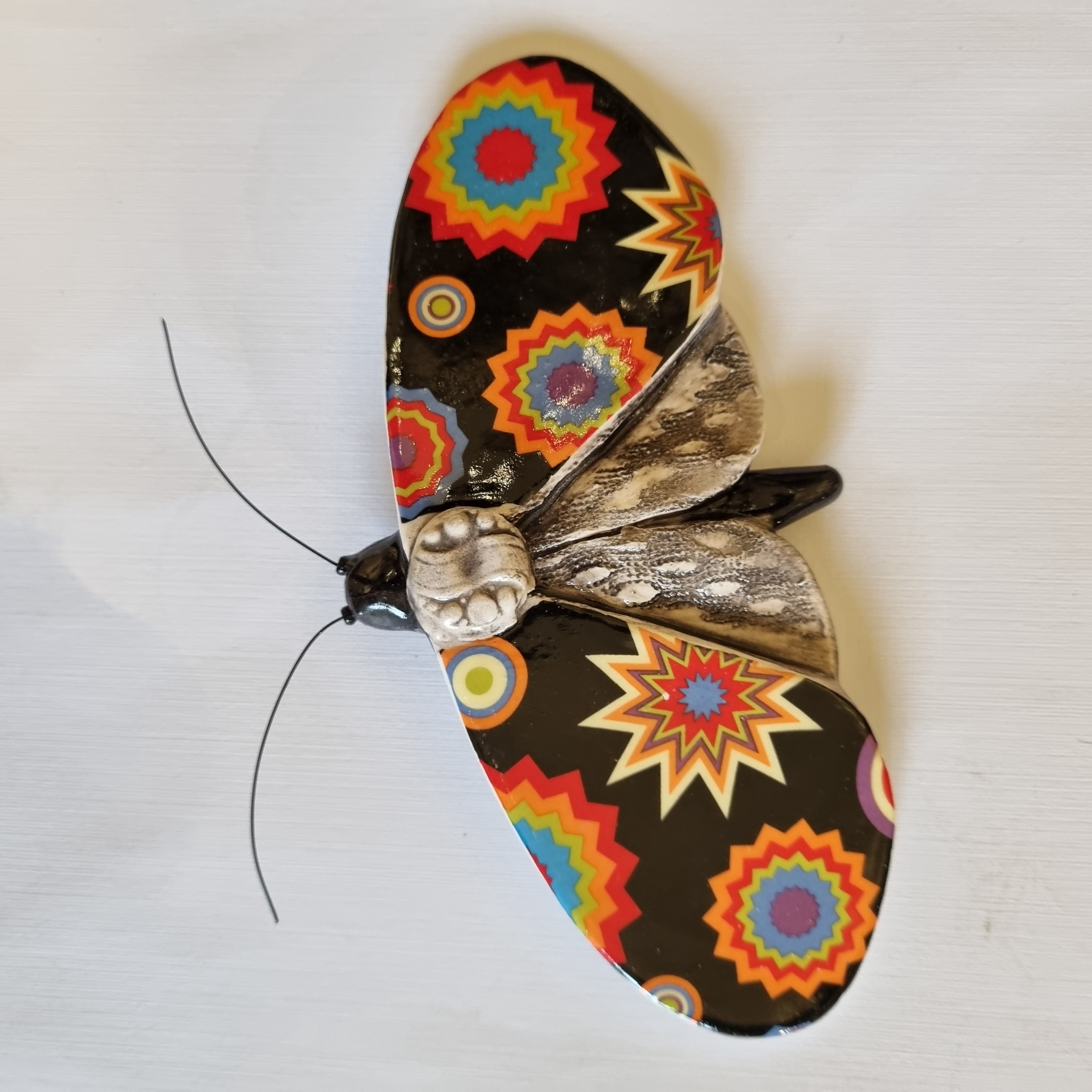 Moths Flat Ceramic