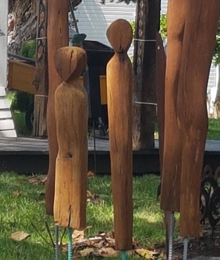 Tribal Totara Carving small