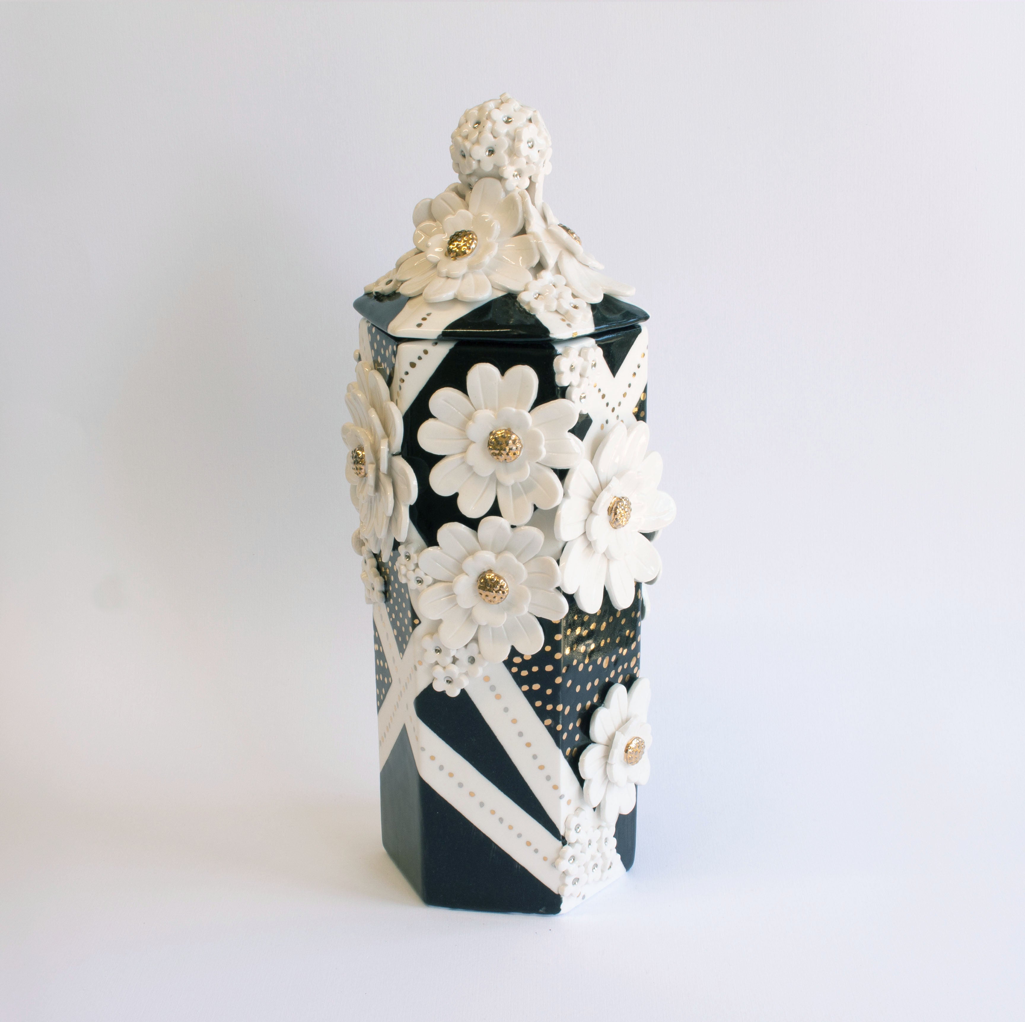 Hexagogonal Flower Vase