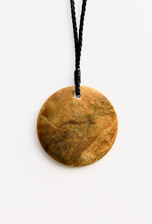 Raukaraka Jade Disc (Orange)