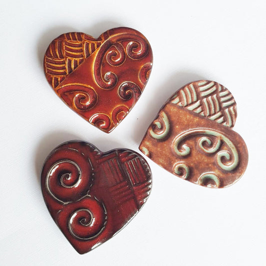 Heart Fridge Magnets - Assorted