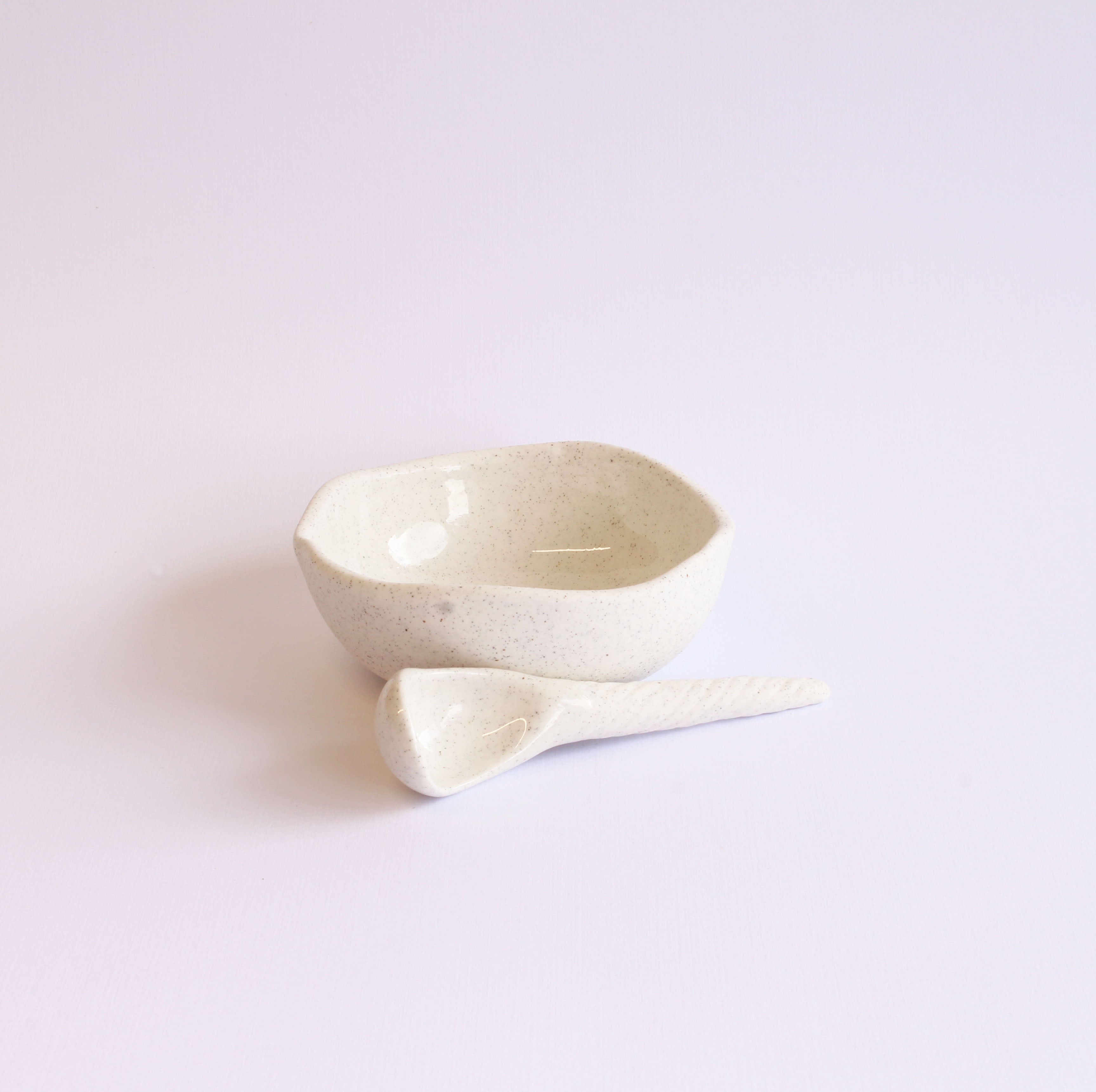 NZ Sand Salt / Sugar Bowl & Spoon Sets