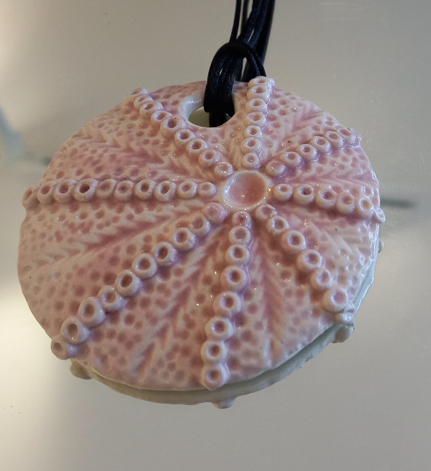 Pink Kina Ceramic Pendant